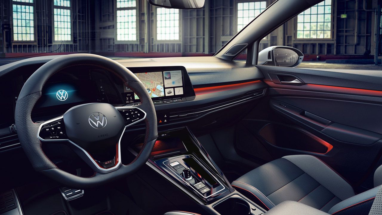 Interieur vom VW Golf GTI Clubsport 